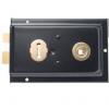 Sterling Double Handed Rim Lock With 2 Keys Black 152mm x 101mm PHSRL004