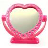 Sifcon Diamante Heart Double Sided Mirror Pink MI0570