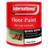 International Quick Drying Polar White Floor Paint 750ml