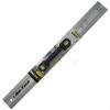 Amtech Ruler with Spirit Level White 24-Inch P4035 | Aluminium Construction | Heavy Duty