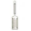 Kitchen Craft Oval Handled Professional Stainless Steel Curved Grater  Metallic Silver KCPROCG