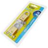 Yale 30mm Brass Open Shackle Padlocks Pack of 2 Yale 30mm Brass Open Shackle Padlocks Pack of 2