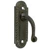 Georgian Matt Finish Curtain Tie-Backs Chrome Plated Large 2Pk 49048