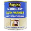 Rustins Satin Finish Polyurethane Varnish Mahogany 250ml POSM250
