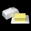 7-inch Butter Dish with Lid White