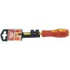 Draper Expert Fully Insulated Cross Slot Screwdriver No.1 Blade Tip x 80mm Blade Length Red and Yellow 69222