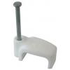 White T and E Cable Clips 2.5mm 100Pk EK304