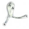 Securit Chrome Plated Double Robe Hook 75mm S2982 
