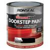 Ronseal Diamond Hard Doorstep Paint Black 750ml 36257