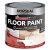Ronseal Diamond Hard Floor Paint White 2.5Ltr 35753 | Colours and Protects Floors