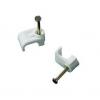 Starpack Flat Cable Clip For Twin and Earth White 1.5mm 100Pk 72075