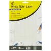 Chiltern Wove Self Adhesive White Note Label Matt 18mm x 22mm Pack of 640 Labels