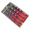 Amtech SDS Auger Bit Set Silver and Black 23cm Pack of 5 F1375 | Strong High Carbon Steel | SDS + Fitting | Includes Sizes - 10mm | 13mm | 19mm | 22mm | 25mm