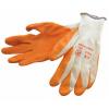 Amtech Heavy Duty Latex Coated Work Gloves Orange and Yellow XL N2350