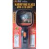 Amtech Magnifying Glass with Four LED Lights Black S2920