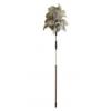 BEN Ozzy Pure Ostrich Feather Telescopic Duster Brown 80205