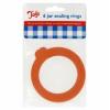 Tala Standard Rubber Jar Sealing Replacement O Rings Orange 6Pk 129