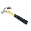 Rolson Heavy Duty Fibreglass Claw Hammer with Rubber Grip Yellow and Black 16oz 10372