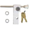 Yale Chubb White Finish Sash Window Lock With Two Keys 8K114