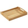 Rubberwood Drink Serving Tray 6cm x 30cm x 40cm