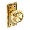 Securit S2115 Georgian Mortice Knob Latch 110mm - 1 Pair