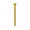 Timco Classic Multi-Purpose Woodscrews Gold 4.5mm x 60mm Pack of 200 45060CLAF| Double Countersunk | Single Coarse Thread | Slash Point