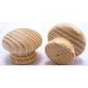 35mm/1 3/8" Unlacquered Pine Door Knobs pack of 10