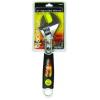 Blackspur Power Grip Adjustable Wrench Black And Yellow 10-Inch WR102
