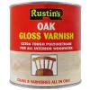 Rustins Gloss Finish Oak Polyurethane Varnish 1Ltr
