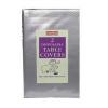90cm x 90cm Silver Disposable Table Covers Pack of 2