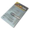 Amtech Tap Wrench Set Metallic Silver Pack of 6 S1470 | Heat Treated Carbon Steel | T-Handle Wrench for Leverage | Assortment of Metric Taps