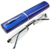 Reading Glasses and Metallic Case Reading Glasses and Metallic Case