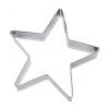 Star Shape Cookie Cutter Silver Medium 7.5cm 3327
