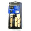 T-Class Decorator Tiger Stripe Emulsion Mini Roller And Tray Set Assorted 4-Inch/100mm 5Pk 89517