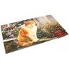 Essential Living Cat Design Door Mat Brown 45cm x 76cm D18271F 