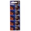 Renata 373 Watch Batteries Black 10Pk 373