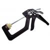 Amtech One Hand Speed Clamp Red 4-Inch D0970 | Non Marking Plastic Clamp Pads | 10cm Jaw Capacity | Speed Action and Quick Release