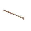 Timco Classic Multi-Purpose Double Countersunk Zinc Plated Screws Golden 4mm x 25mm Pack of 200 40025CLAF | Driver Bit Size - PZ2