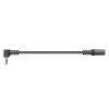 2.5mm Right Angle Stereo Plug To 3.5mm Stereo Line Socket