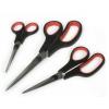 Prima Kitchenware Stainless Steel Assorted Scissor Set Silver and Black 3Pk 21041C