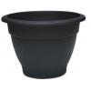 B-line Charcoal Round Bell Pot - 34cm