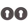 EuroLink Hardware Iridium Profile Escutcheon Black 11-1109BI