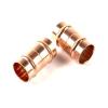 Oracstar Soldered Straight Pipe Connector Bronze 15mm 2Pk PF50