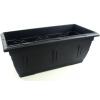 Whitefurze Rectangular Patio Planter Black 60cm G020645