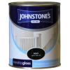 Johnstone Non Drip Black Gloss Paint - 750ml