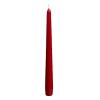 Premier Decorations Taper Dinner Candles Red and Ivory 25cm Pack of 2 AC095494