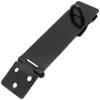 Bulk Hardware Starpack Black Japanned Hasp and Staple 100mm 72375 
