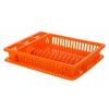 Newmark Poly Time MU100 Super Luxury Dish Drainer with Tray - Assorted Colour