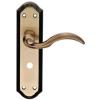 Eurolink Hardware Windsor Bathroom Lever Antique Brass 11-7532AB