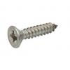 Bulk Hardware Self-Tapping Pozi Drive Countersunk Woodscrews Zinc Plated 6-Inch x 5/8Inch 30344